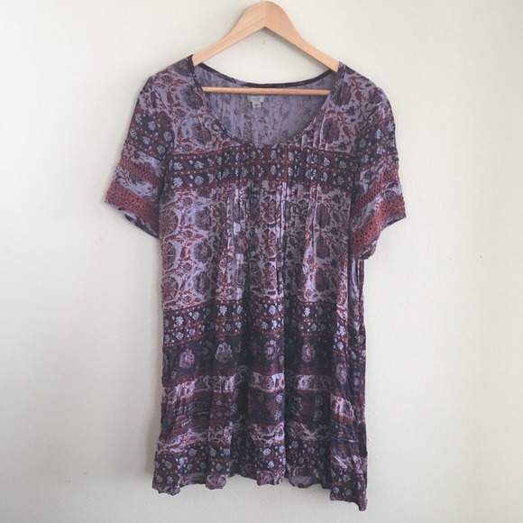 Urban Outfitters Dresses & Skirts - Urban Outfitters Ecote Pintuck Frock Dress Size L